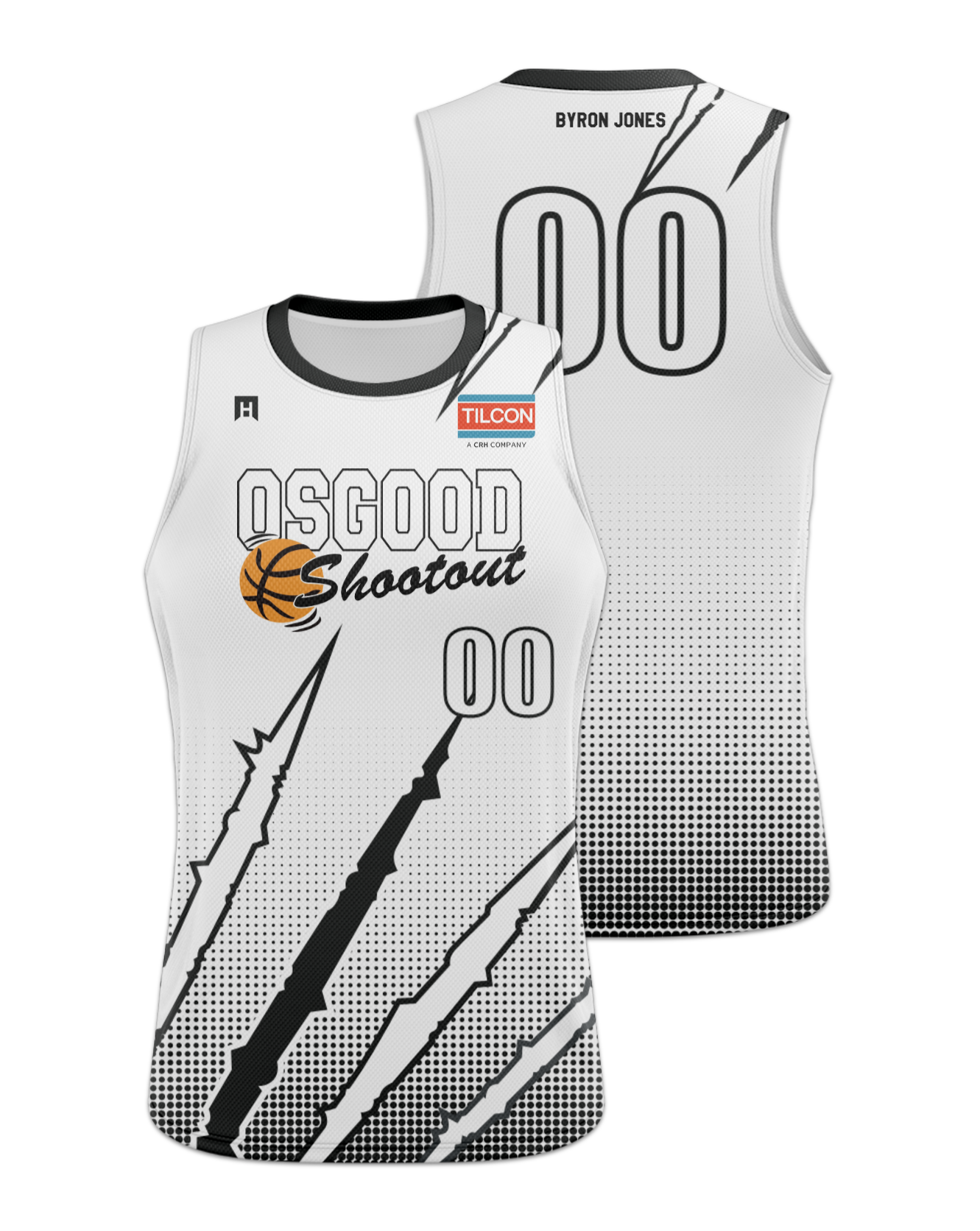 Rendered product preview, stack