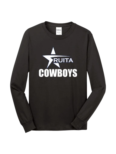 GVYF Cowboys Long Sleeve Core Cotton Tee preview, front