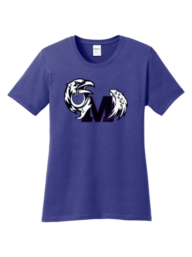 GVYF Ravens Women's Core Cotton Tee preview, front