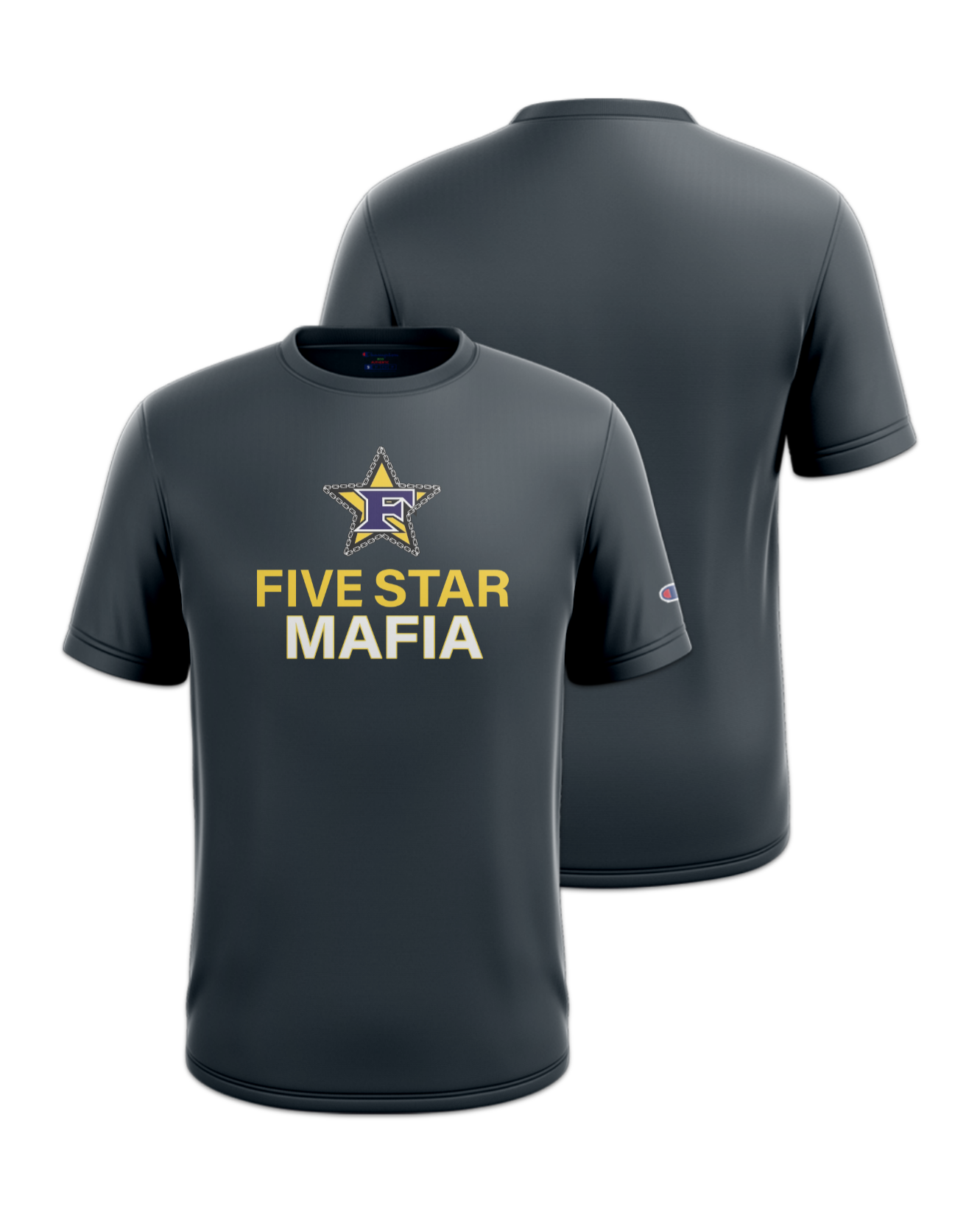 Rendered product preview, stack