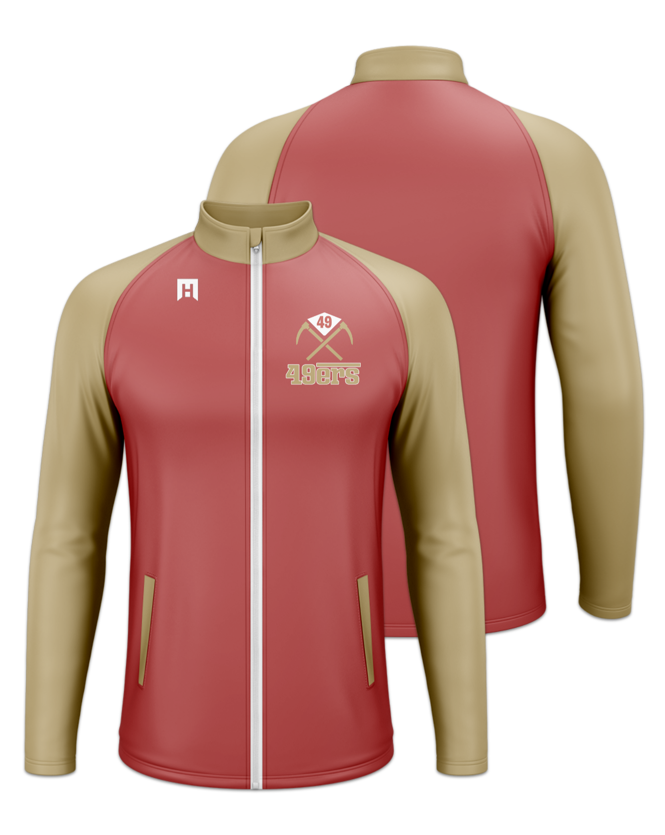Rendered product preview, stack