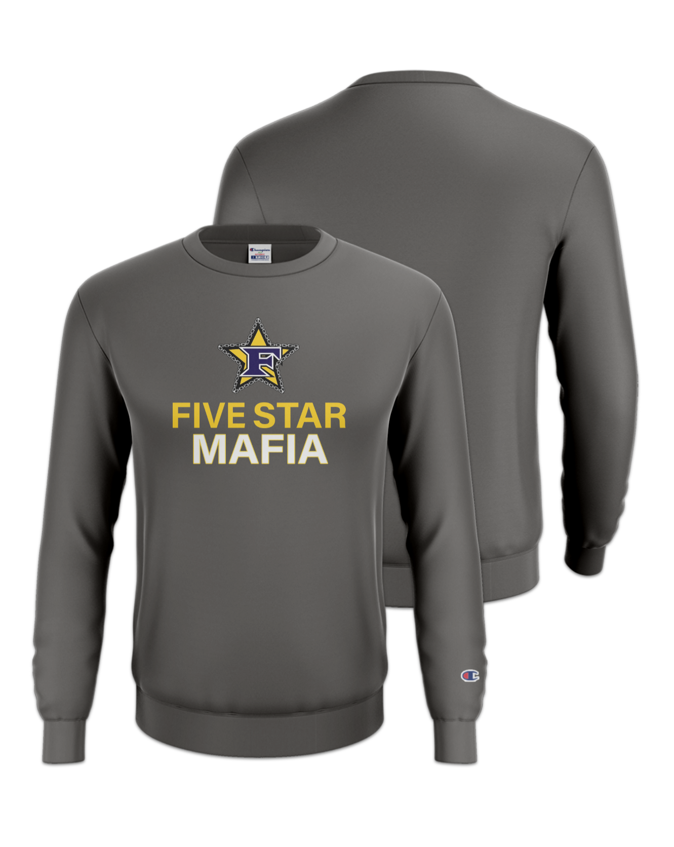 Rendered product preview, stack