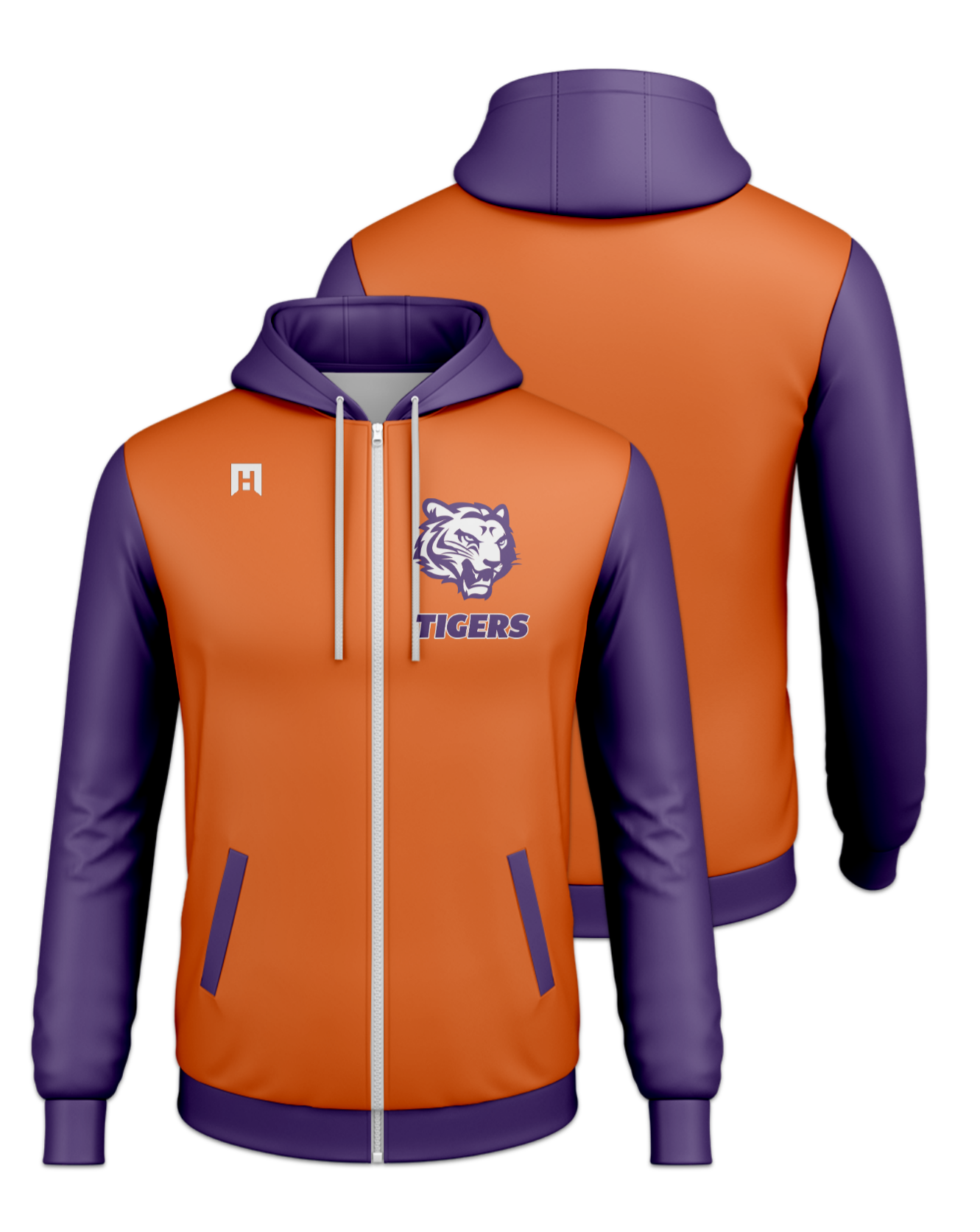 Rendered product preview, stack