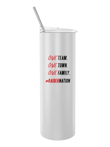 Stainless Steel Skinny Tumbler 20oz preview, front