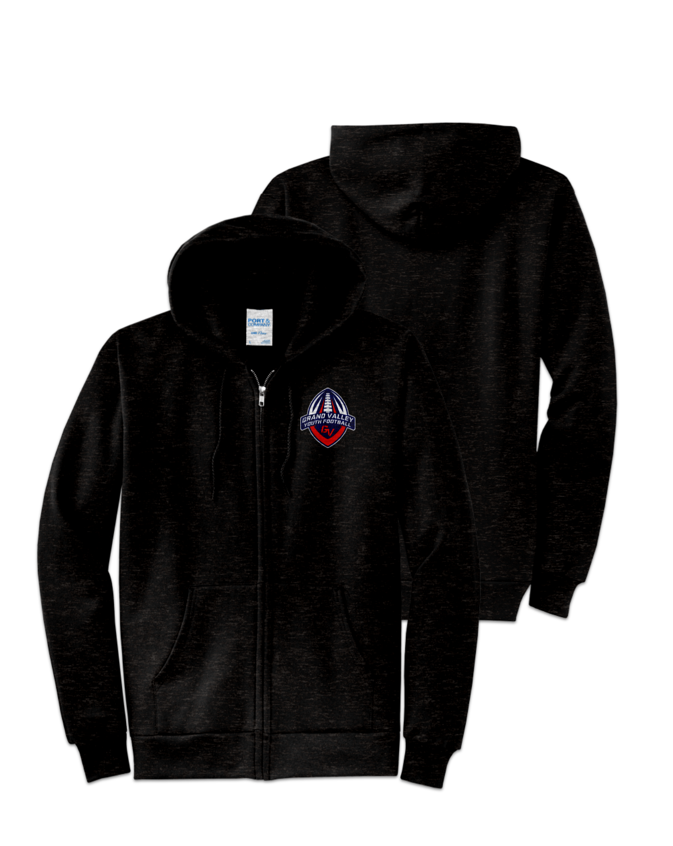 Rendered product preview, stack