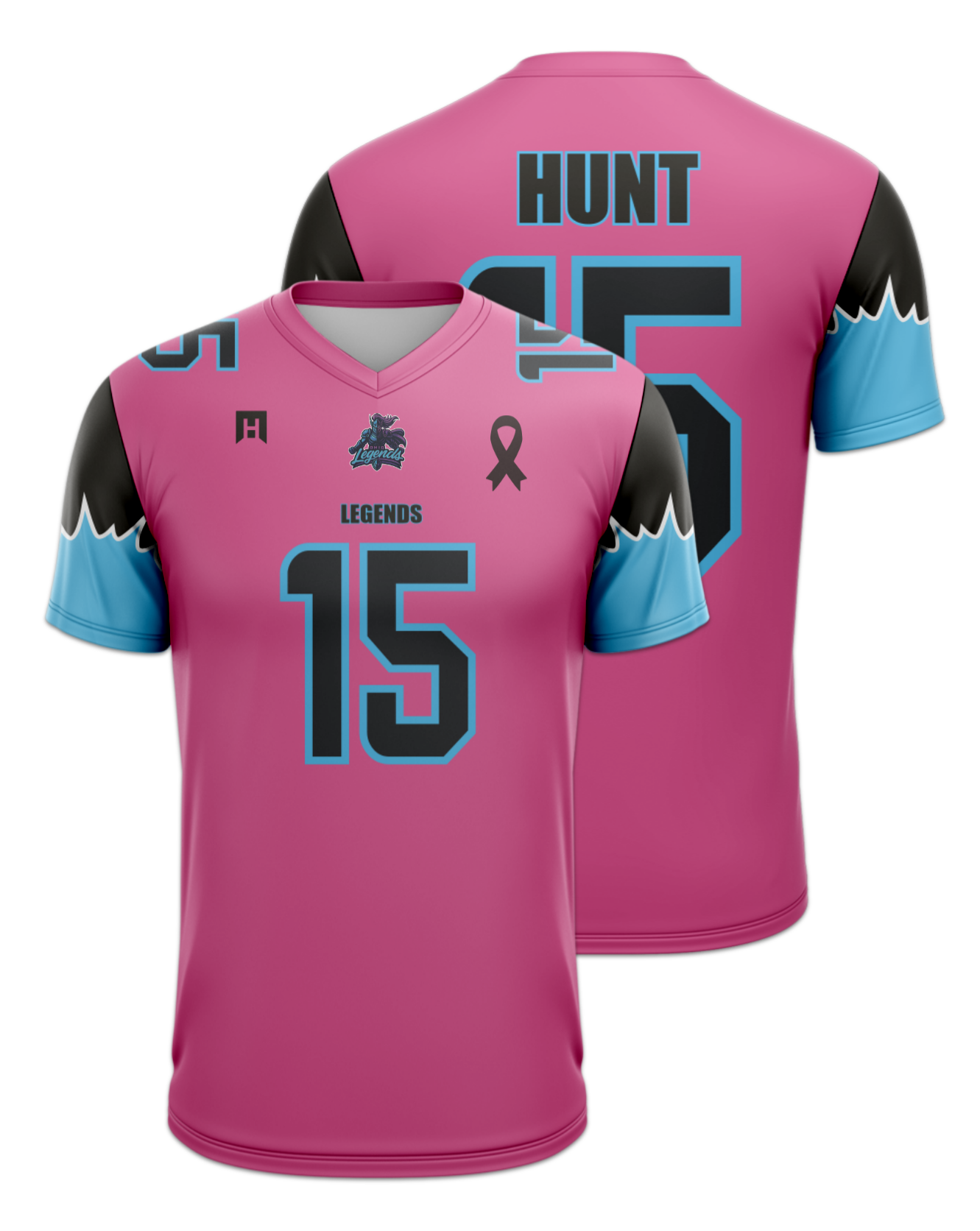 Rendered product preview, stack