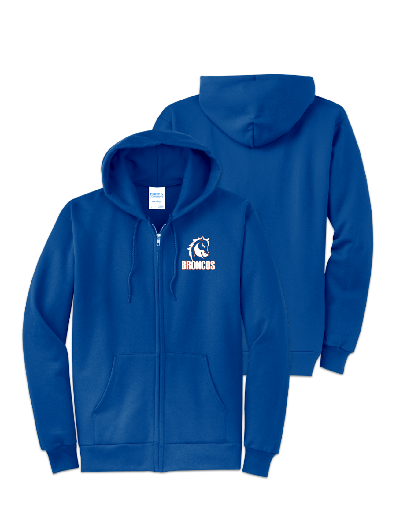 Rendered product preview, stack