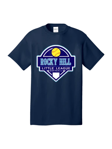 Port & Co Tee - Softball preview, front