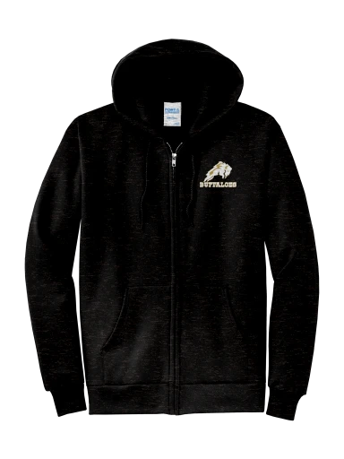 GVYF Buffaloes Core Fleece Full-Zip Hooded Sweatshirt preview, front