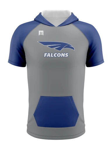 Personalized Men's Lightweight Core Short Sleeve Hoodie preview, front