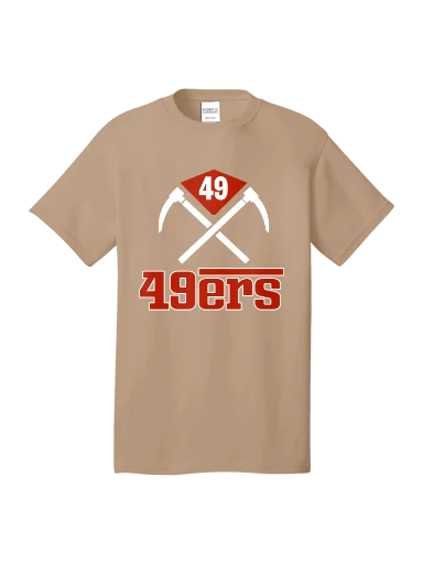 GVYF 49ers Core Cotton Tee preview, front