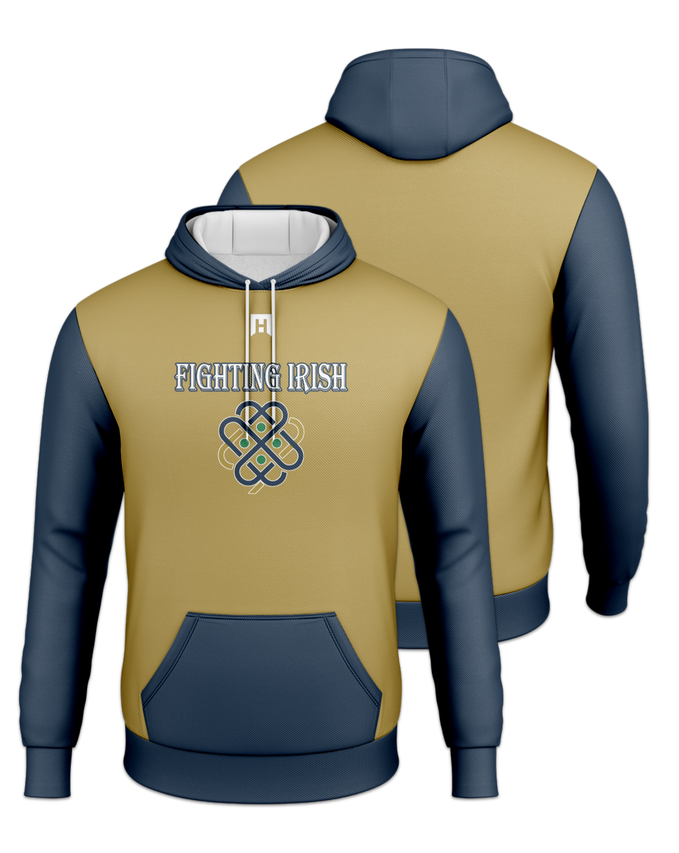 Rendered product preview, stack