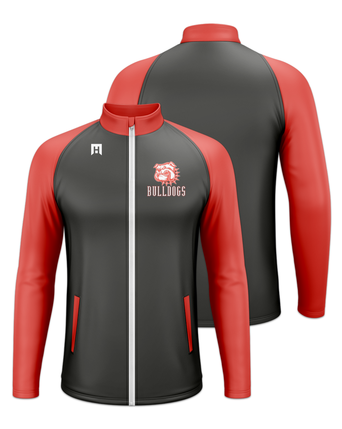 Rendered product preview, stack