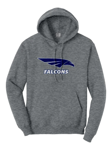 GVYF Falcons Core Fleece Pullover Hooded Sweatshirt preview, front