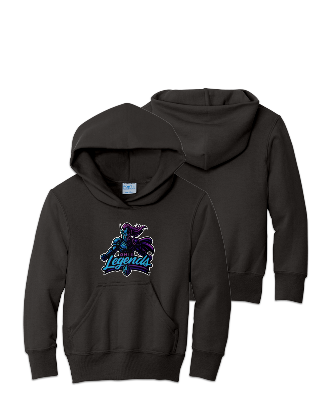 Rendered product preview, stack