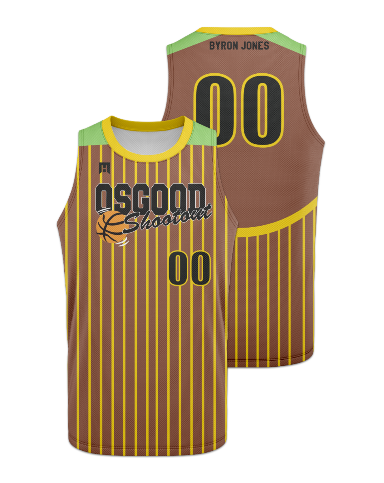 Rendered product preview, stack