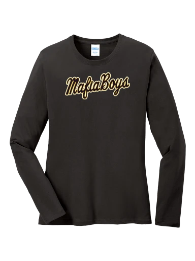 Port & Co Women's Long Sleeve Core Cotton Tee preview, front