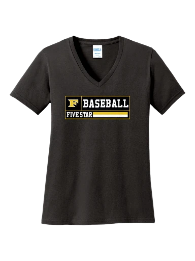 Port & Co Core Cotton V-Neck Tee preview, front