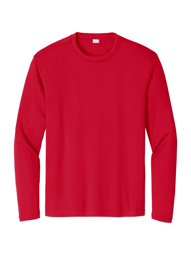 Long Sleeve PosiCharge Competitor Tee preview, front