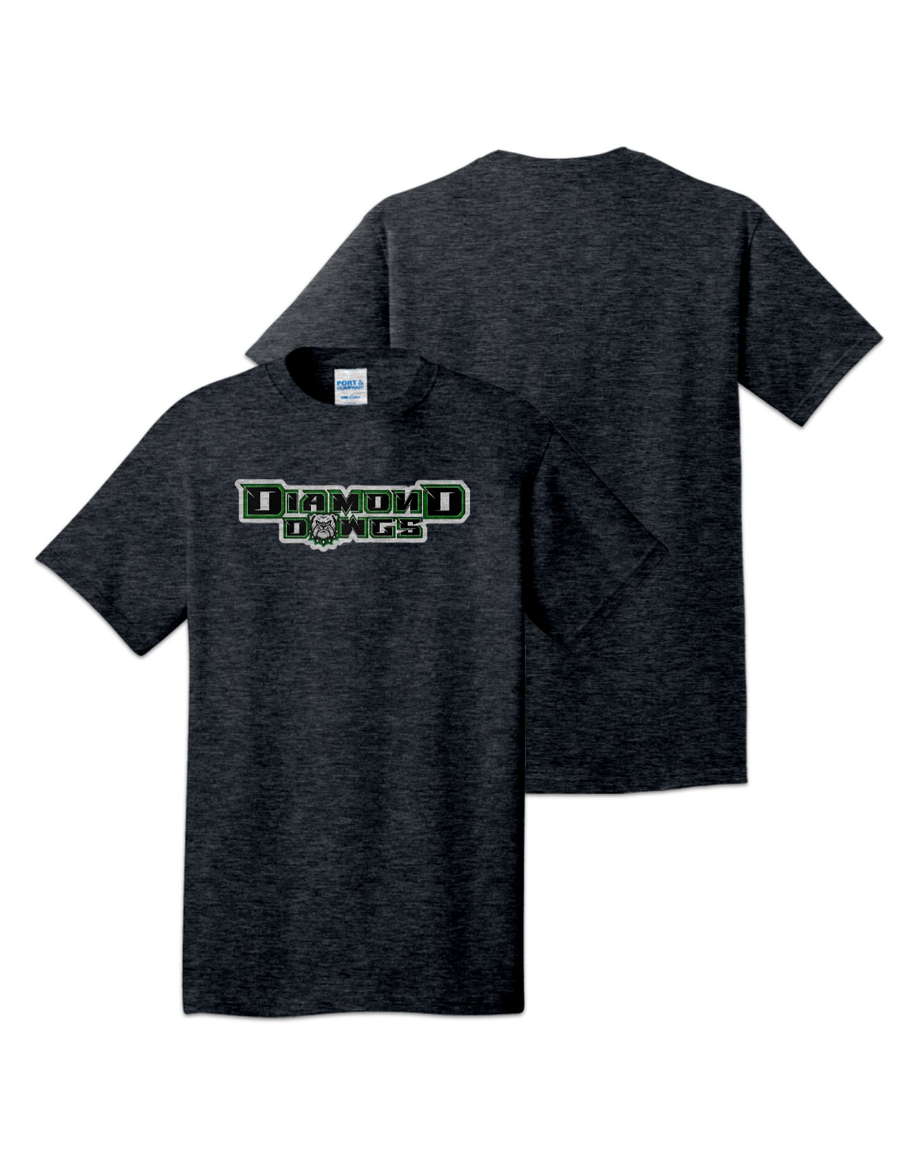 Rendered product preview, stack