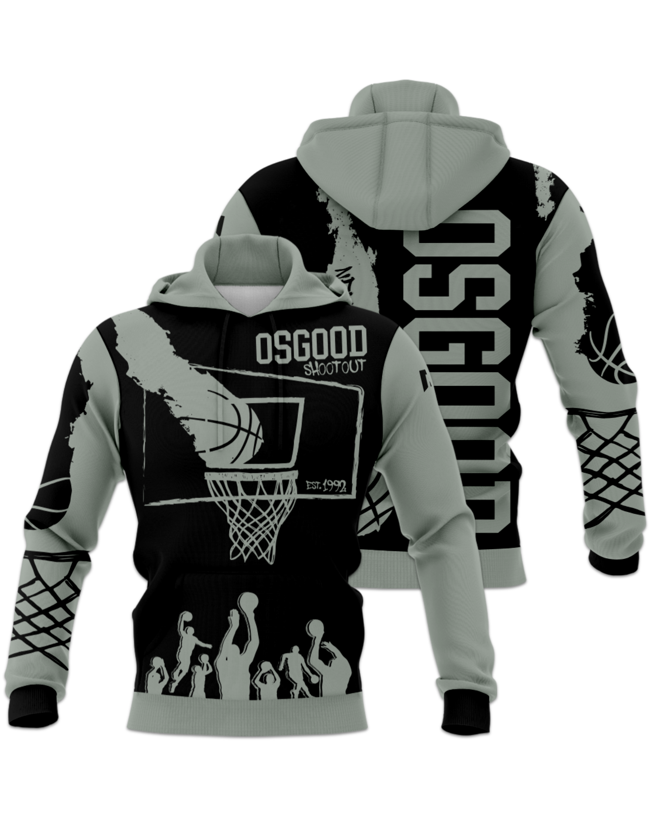 Rendered product preview, stack