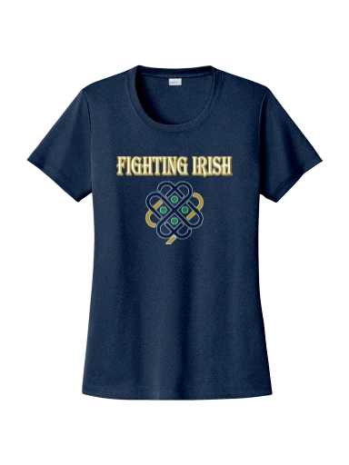 GVYF Fighting Irish Women's PosiCharge Competitor Tee preview, front