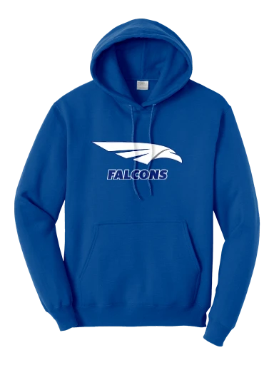 GVYF Falcons Core Fleece Pullover Hooded Sweatshirt preview, front