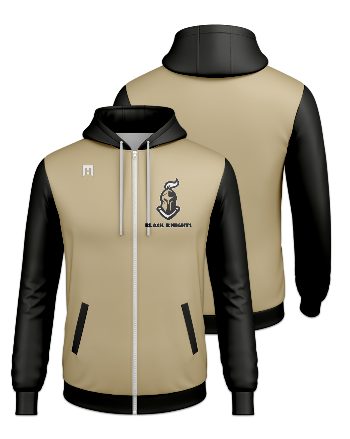 Rendered product preview, stack