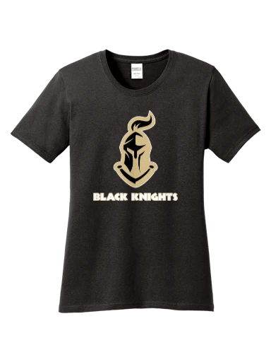 GVYF Black Knights Women's Core Cotton Tee preview, front