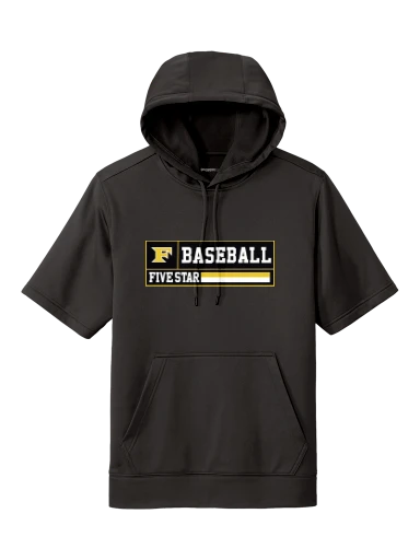 Sport-Tek Sport-Wick Fleece Short Sleeve Hooded Pullover preview, front