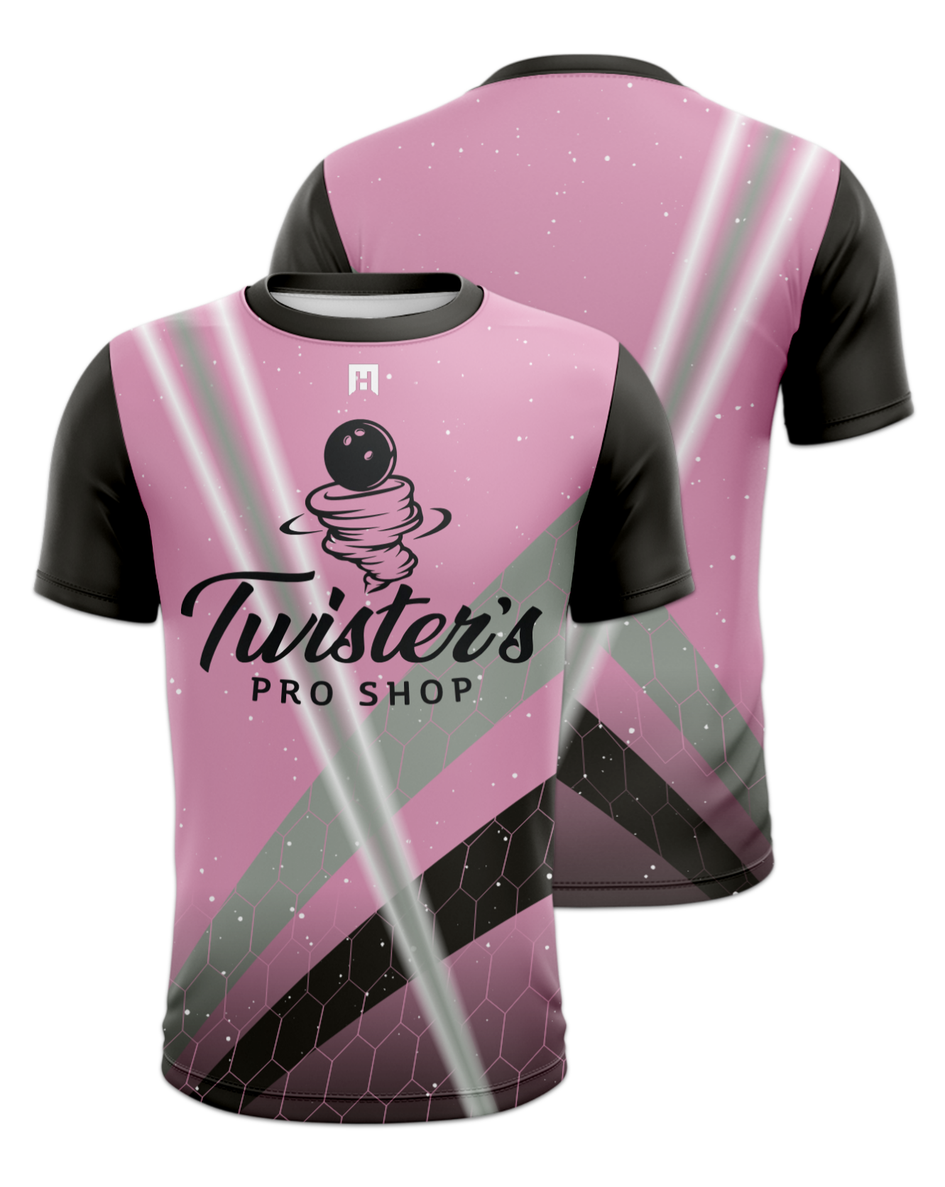 Rendered product preview, stack