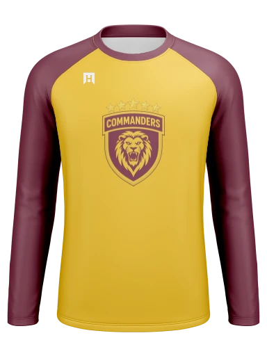 Personalized Men's Core LS Multisport Jersey preview, front