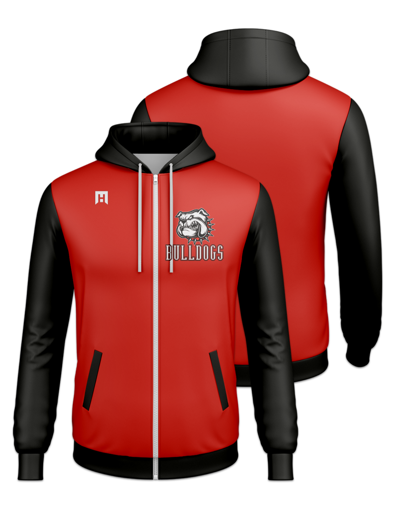 Rendered product preview, stack