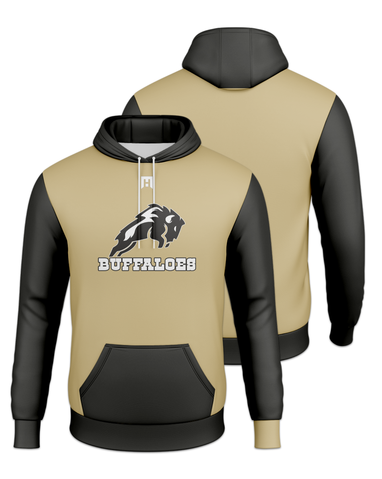 Rendered product preview, stack