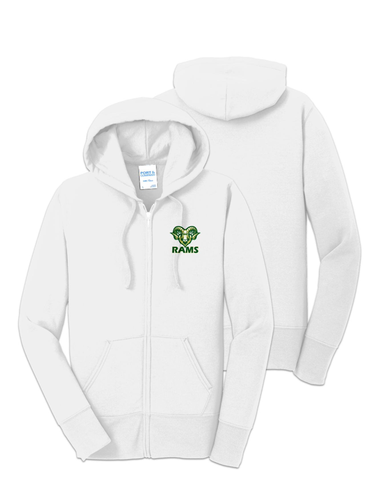 Rendered product preview, stack