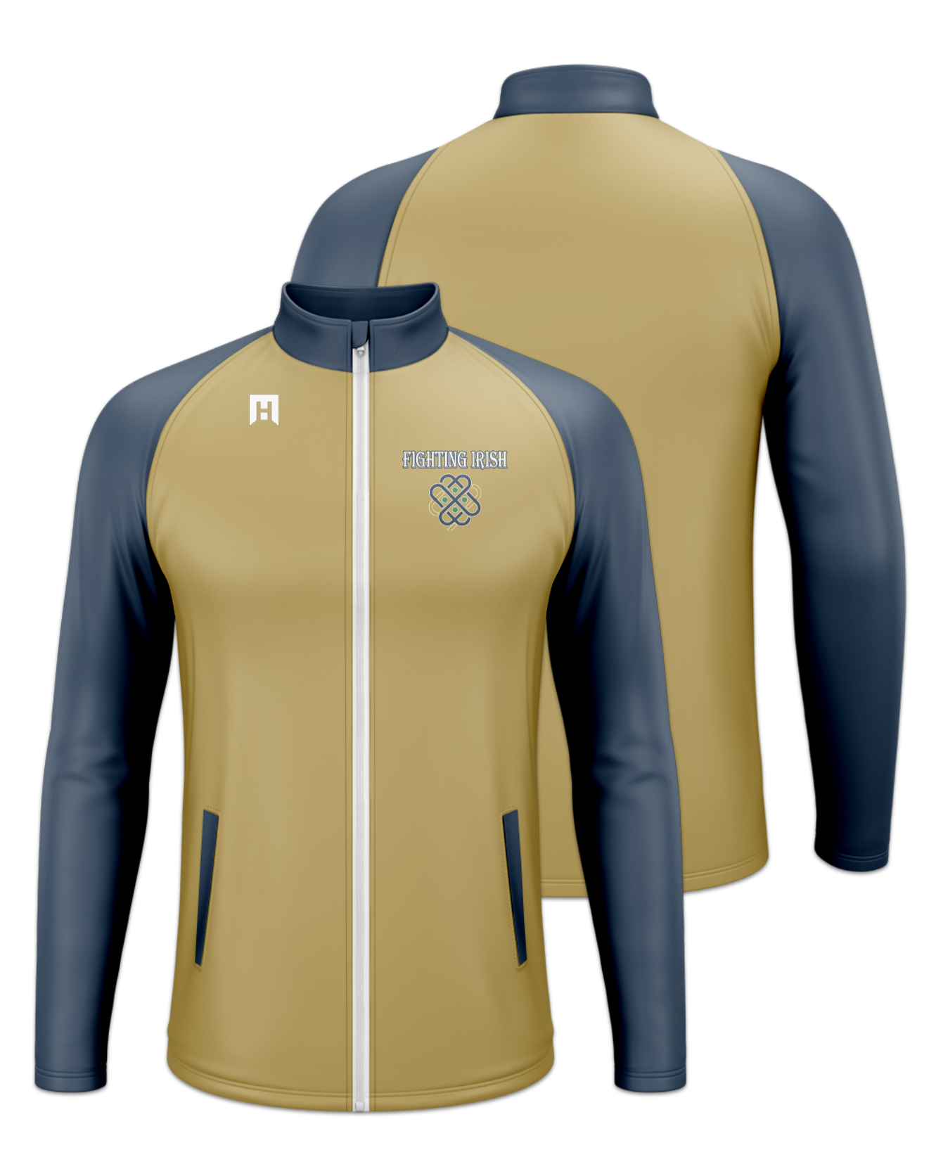 Rendered product preview, stack