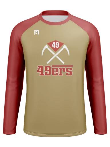 Personalized Men's Core LS Multisport Jersey preview, front