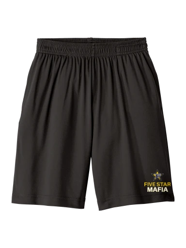 Sport-Tek Youth PosiCharge Competitor Pocketed Short preview, front