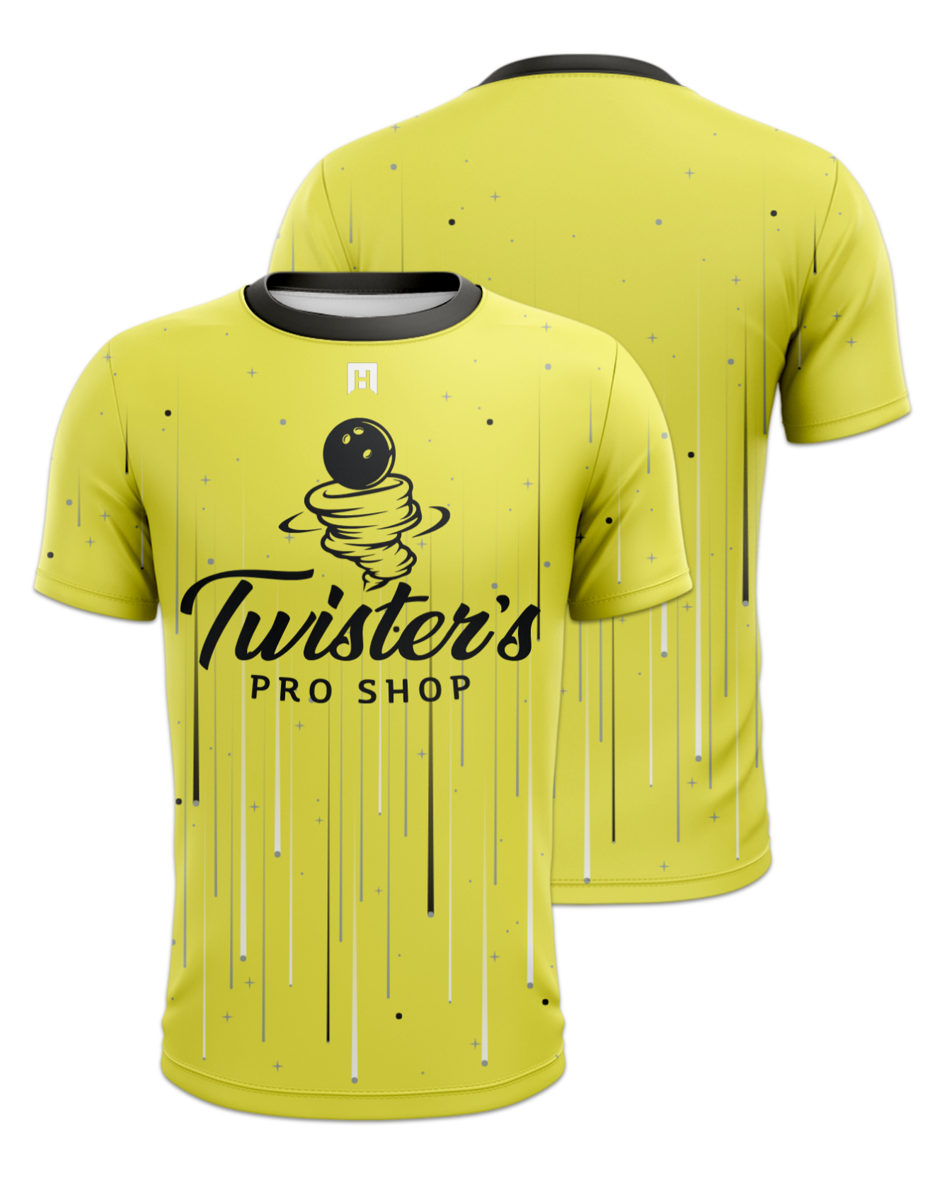 Rendered product preview, stack