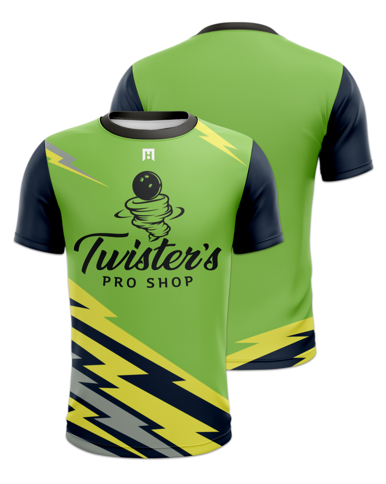 Rendered product preview, stack