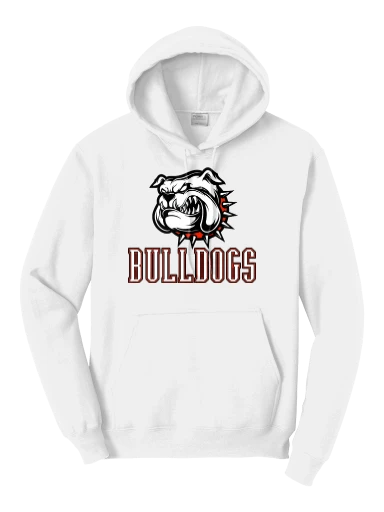 GVYF Bulldogs Core Fleece Pullover Hooded Sweatshirt preview, front