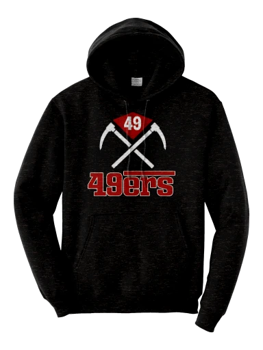 GVYF 49ers Core Fleece Pullover Hooded Sweatshirt preview, front