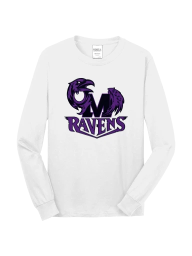 GVYF Ravens Long Sleeve Core Cotton Tee preview, front