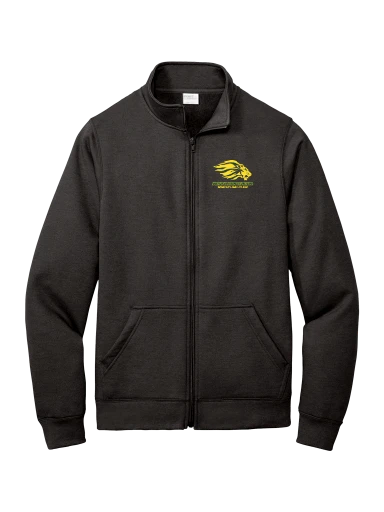 Port & Co Core Fleece Cadet Full-Zip Sweatshirt preview, front