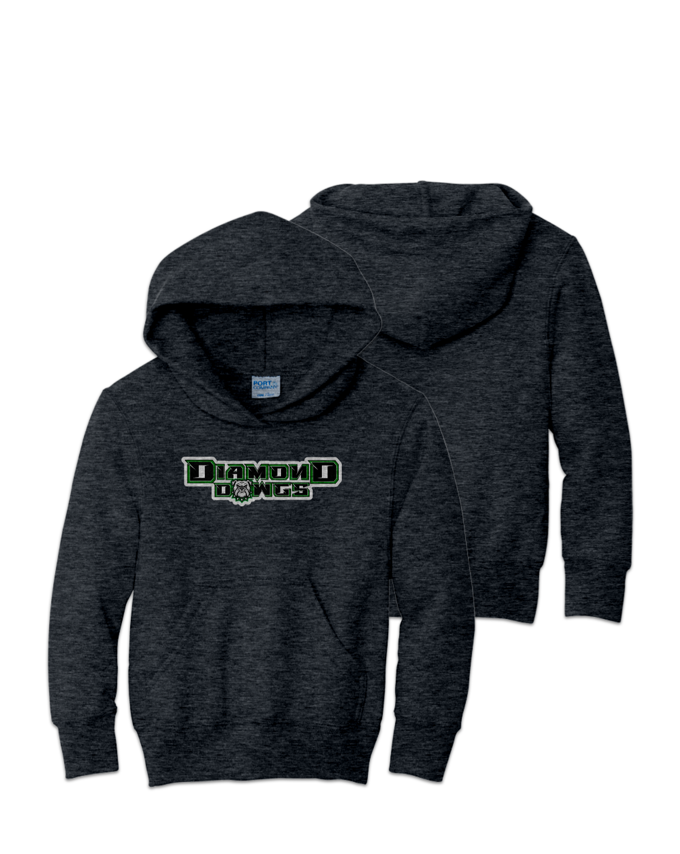 Rendered product preview, stack