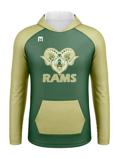 Personalized Men's Lightweight Core Hoodie preview, front