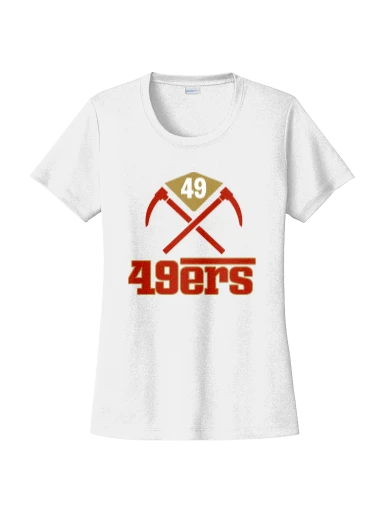 GVYF 49ers Women's PosiCharge Competitor Tee preview, front