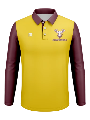 Men's Long Sleeve Polo preview, front
