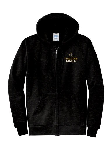 Port & Co Core Fleece Full-Zip Hooded Sweatshirt preview, front