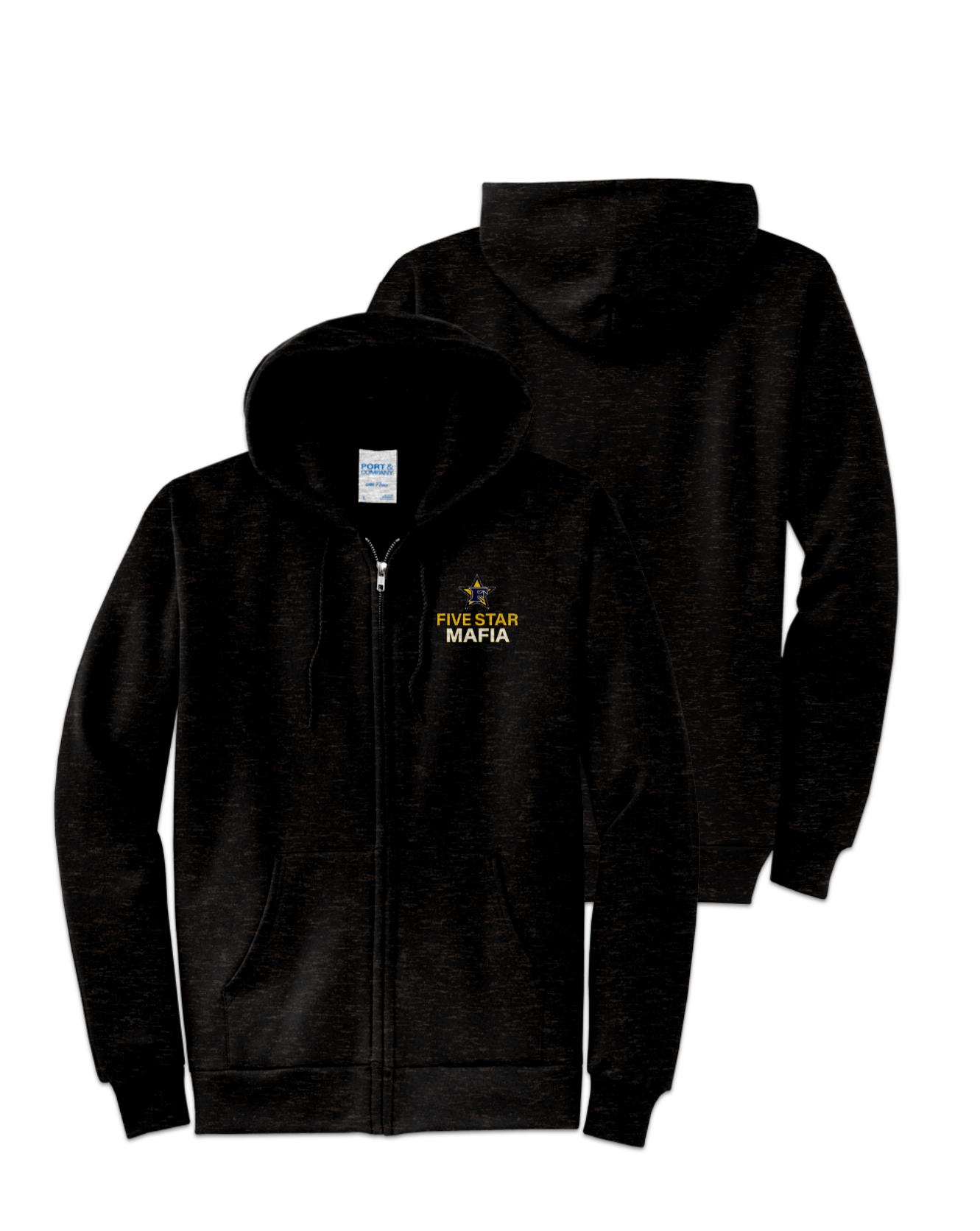 Rendered product preview, stack